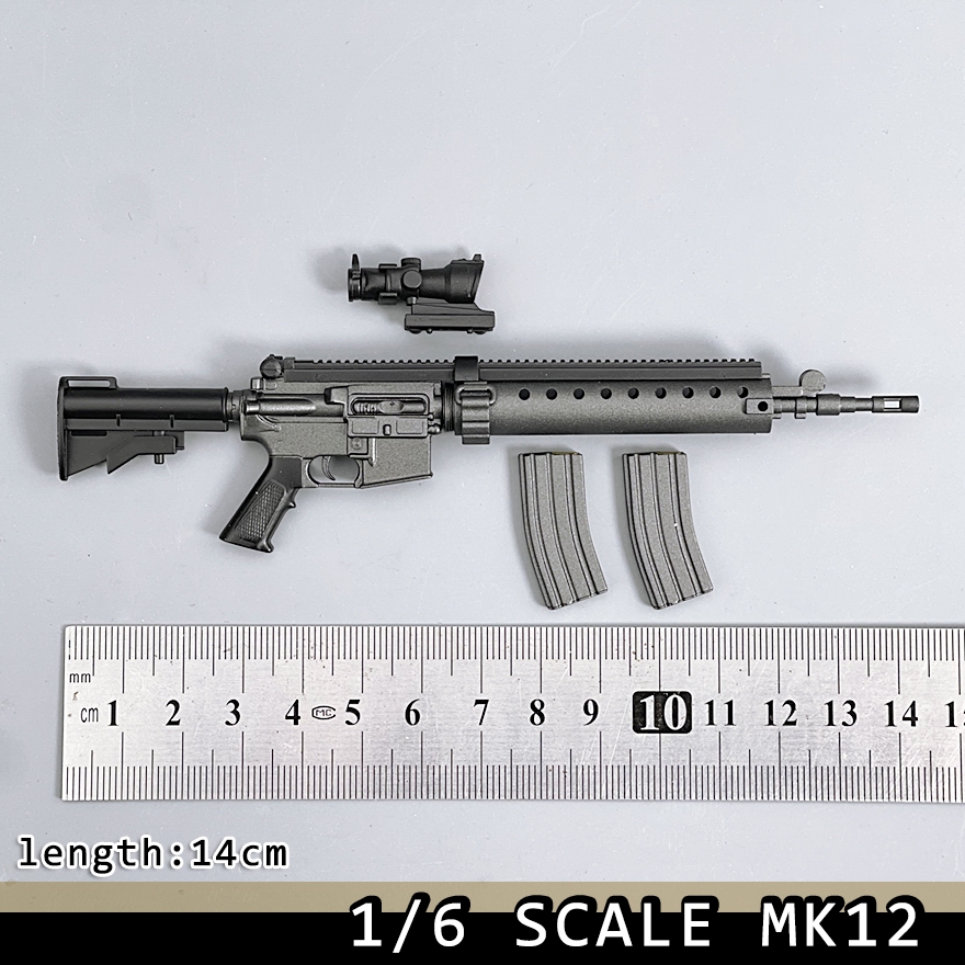 Model Kit Action Figure - 1/6 Schaal MK12 SPR Sniper Rifle