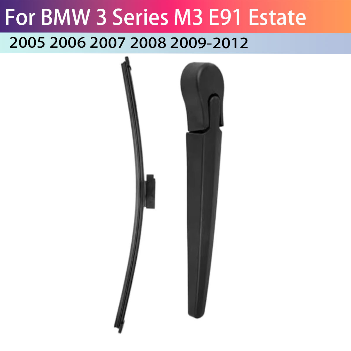 Model Kit Bmw - Achterruitwisserarm en -bladset 61627198558 voor modeljaren