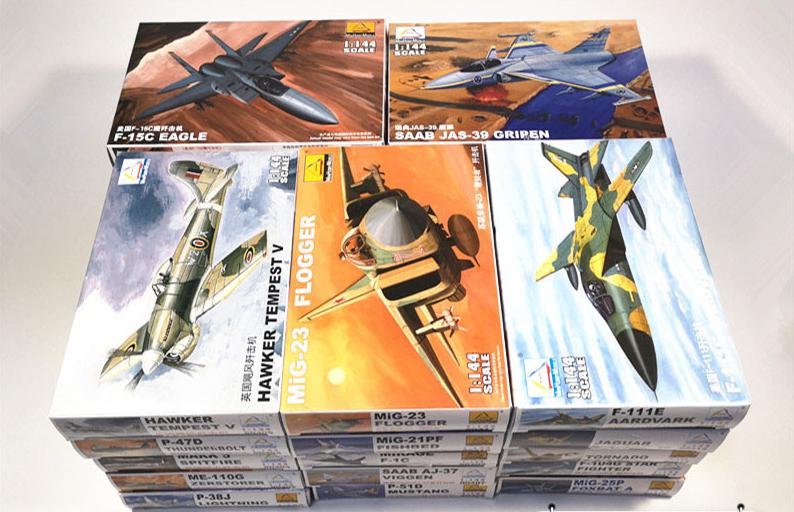 Model Kit Ww2 - 25PCS 1/144 Plastic Monteren Vechter Militaire