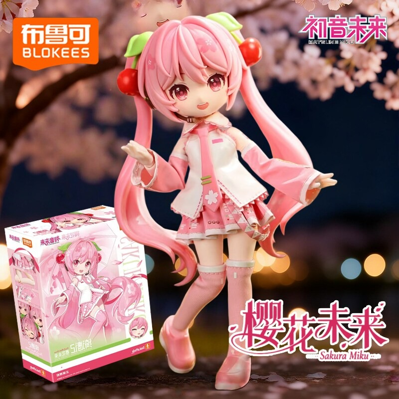 Model Kit Hatsune Miku - BLOKEES Bouwstenen Echte Overture of Joy