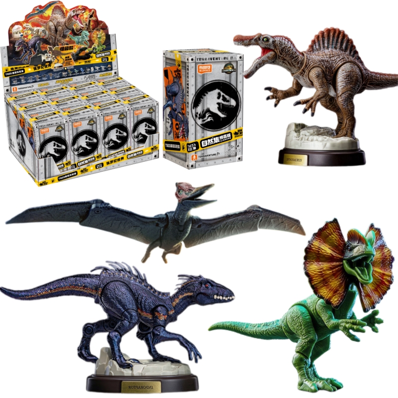 Model Kit Action Figure - BLOKEES Originele Jurassic World V02 V03