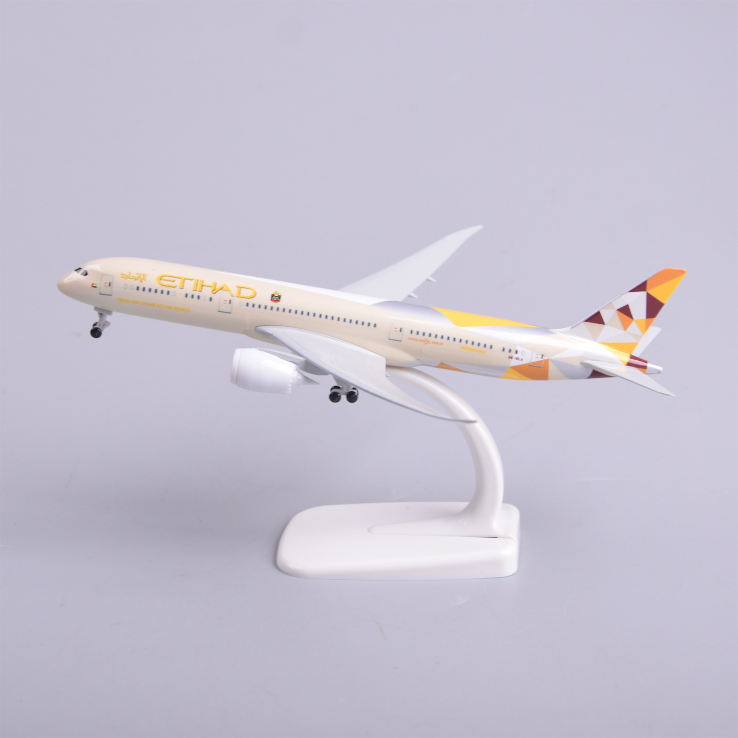 Model Kit Store - 1/300 Schaal 20cm Etihad B787 Diecast