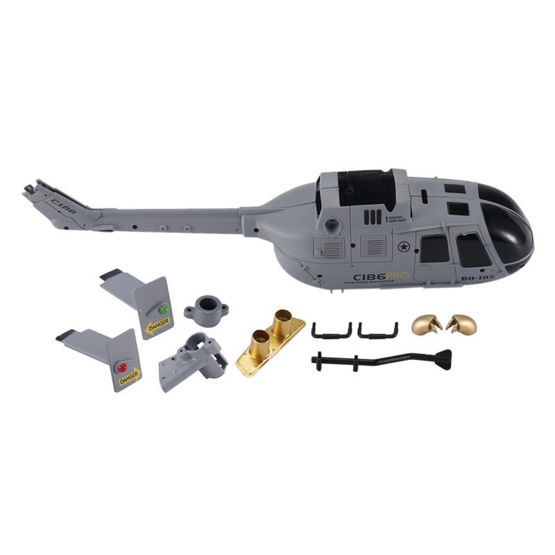 Model Kit Helicopter - C186 C-186 Pro Shell Cover Set