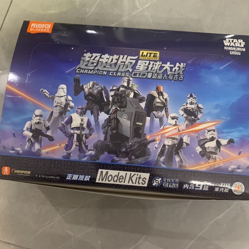 Model Kit Star Wars - Nieuwe Originele Blokees Star Wars Champion