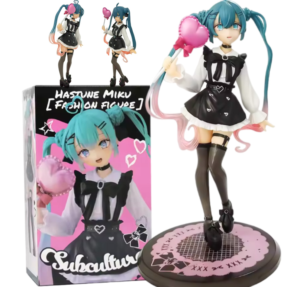 Model Kit Hatsune Miku - Hatsune Miku Subcultuur Modefiguur Hart Toverstaf