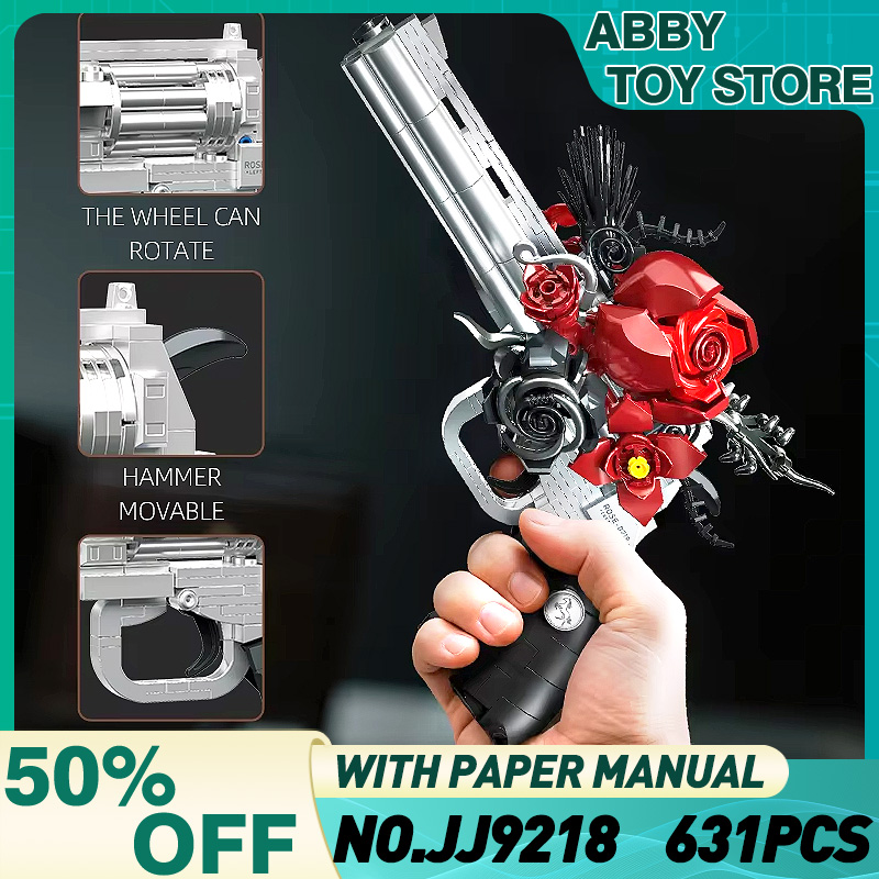Model Kit Revolver - Nieuw op voorraad JJ9218 Gemaakt Rose