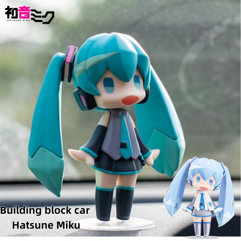 Model Kit Japanese - Miku Anime Figuur & Bouwstenenset –