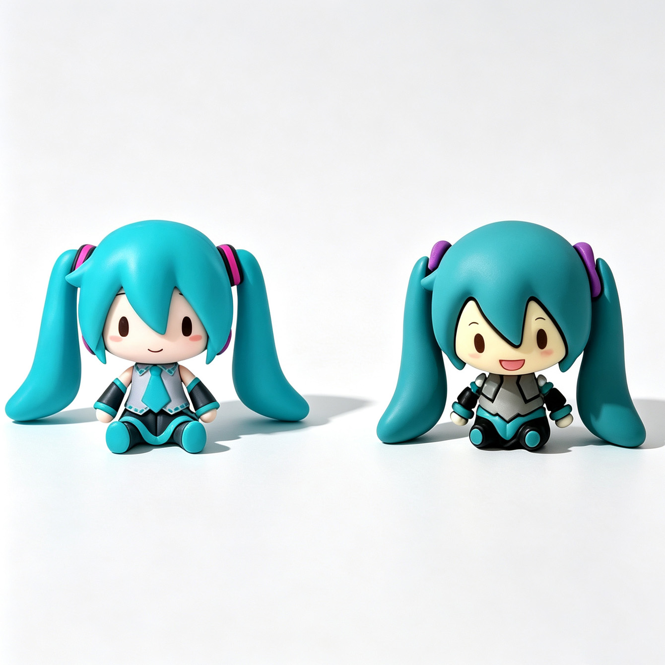 Model Kit Hatsune Miku - Hatsune Miku Chibi geïnspireerde figuurset |
