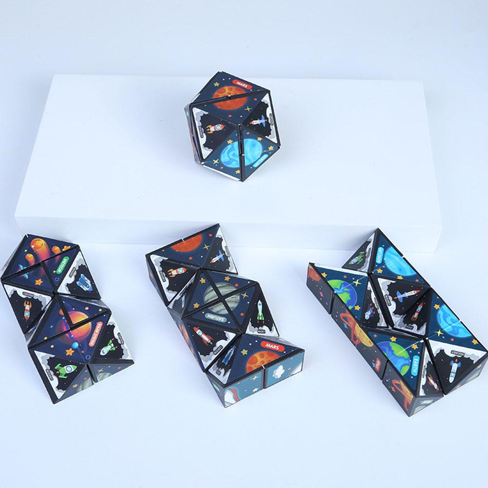 Model Kit Infinite Dimension - Creatieve Ster Geometrische Magnetische Kubus Veelzijdige