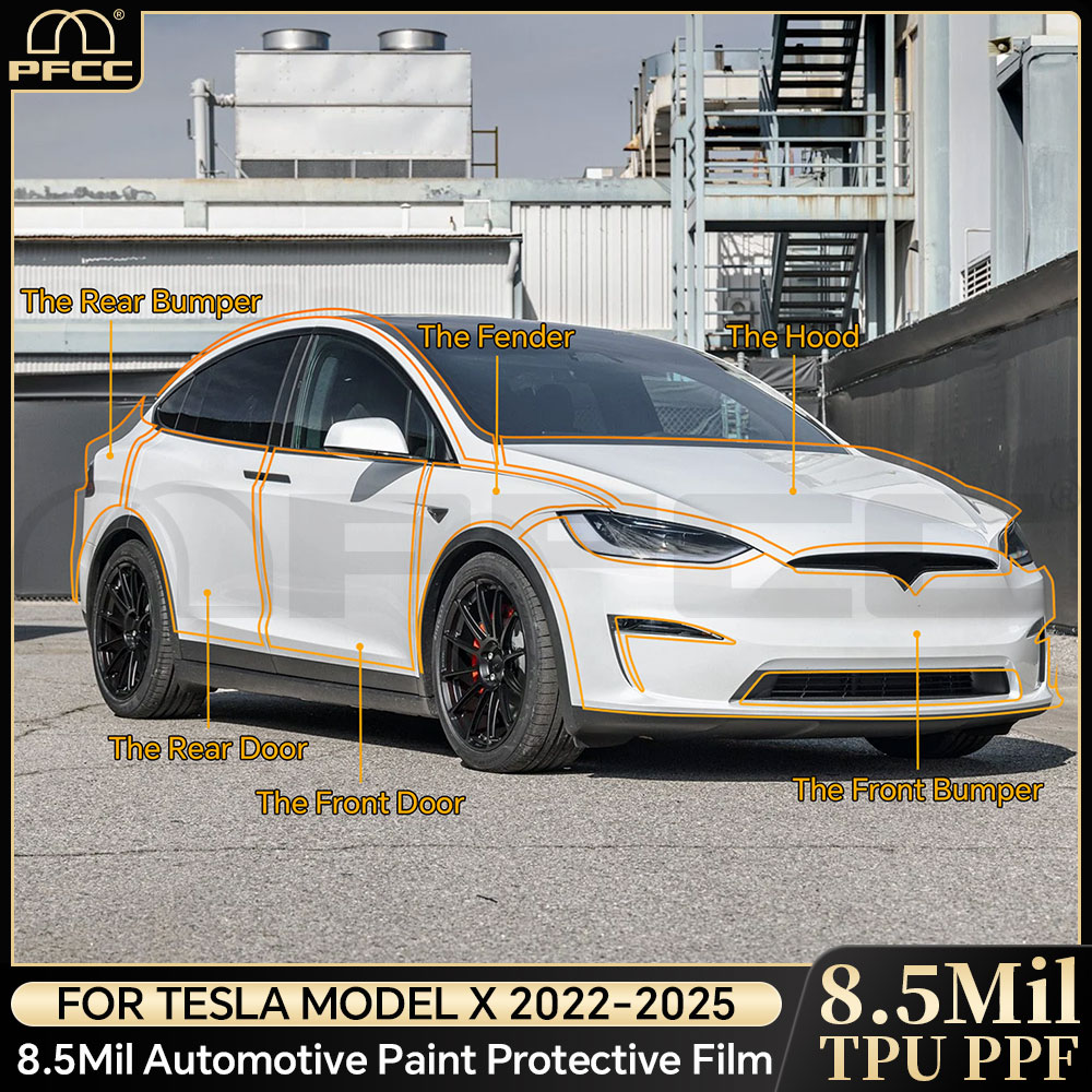 Logo Model Kit - TPU Auto Bumper Verf Bescherming Film