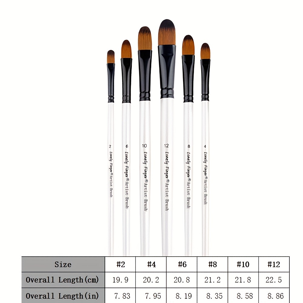 6 stuks kunstenaar penselen se - Model Kit Acrylic Paint recensie en prijs