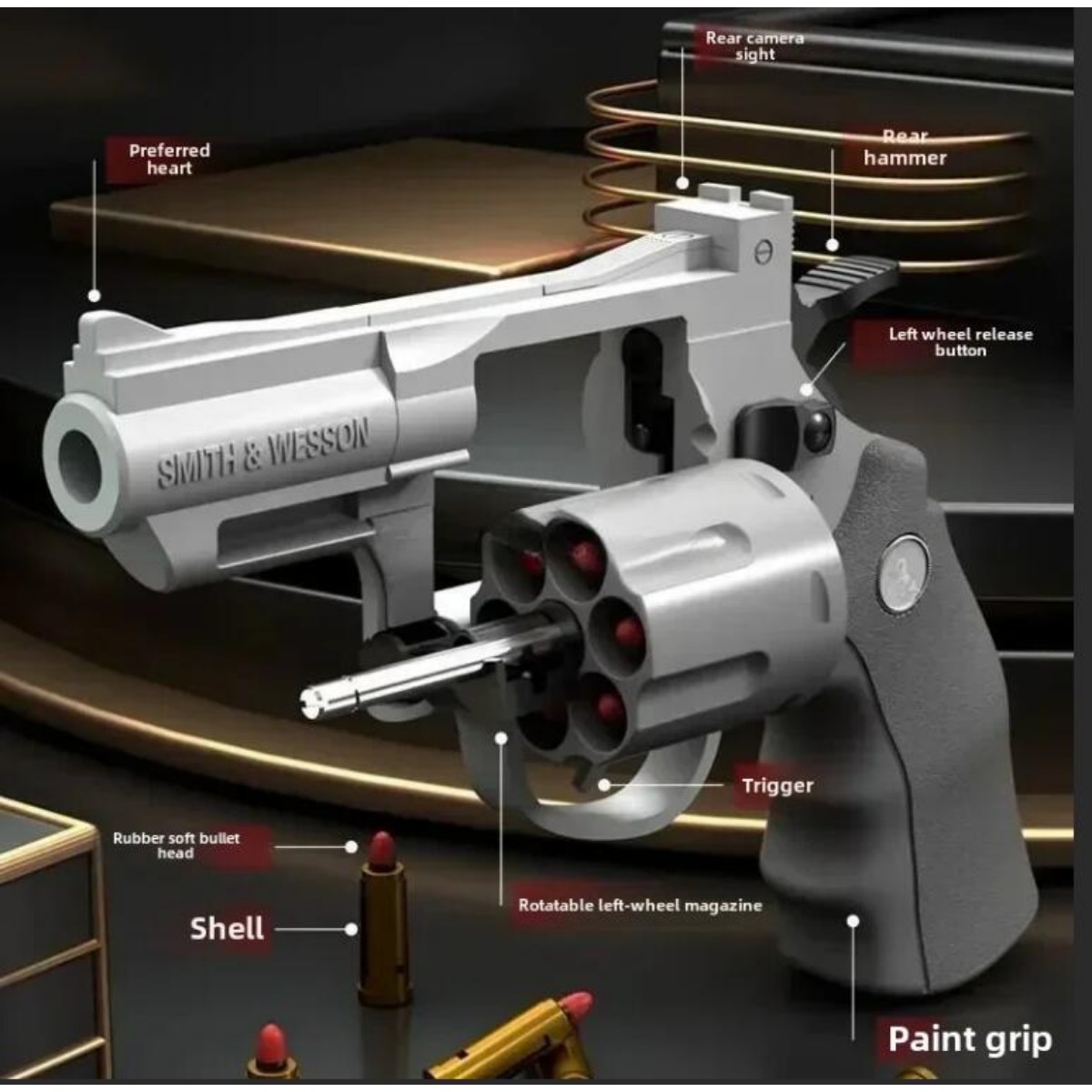 Continuous Fire ZP5 357 Revolv - Model Kit Revolver recensie en prijs