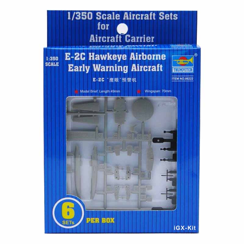 Trumpeter 06222 1:350 US E2C E - Model Kit Revell recensie en prijs