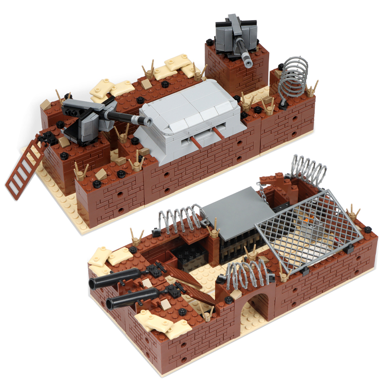 Hot WW2 Militaire Geul Bunker  - Model Kit Ww2 recensie en prijs