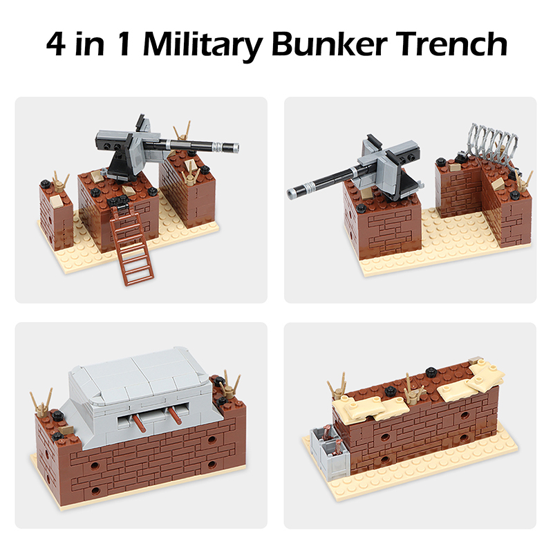 Hot WW2 Militaire Geul Bunker  - Model Kit Ww2 recensie en prijs