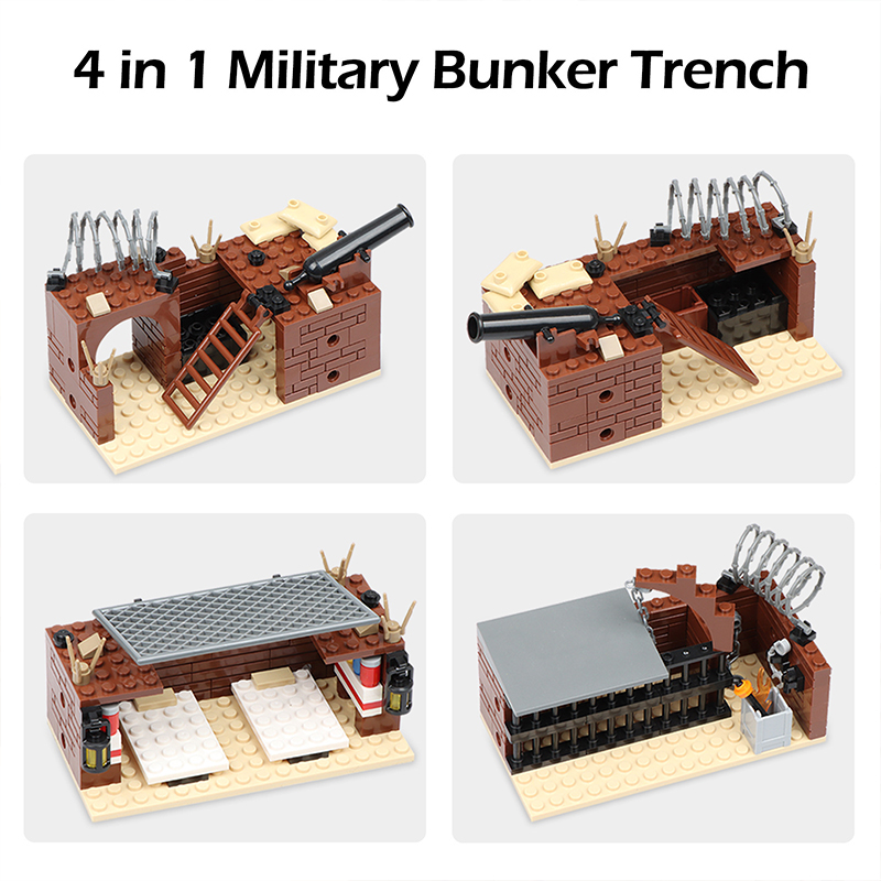 Hot WW2 Militaire Geul Bunker  - Model Kit Ww2 recensie en prijs
