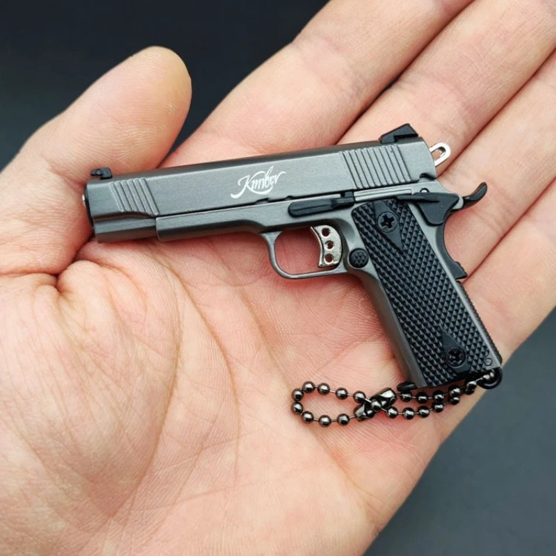 Miniatuur metaal pistool model - Model Kit Revolver recensie en prijs