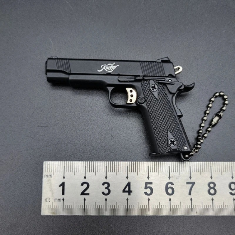 Miniatuur metaal pistool model - Model Kit Revolver recensie en prijs