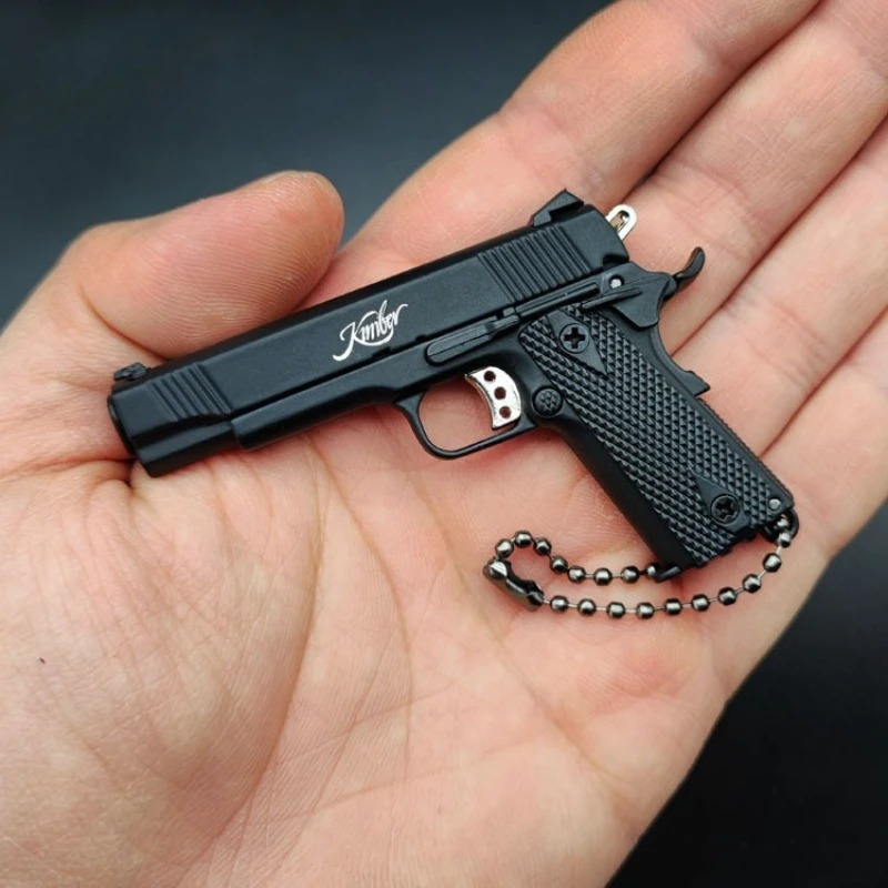 Miniatuur metaal pistool model - Model Kit Revolver recensie en prijs
