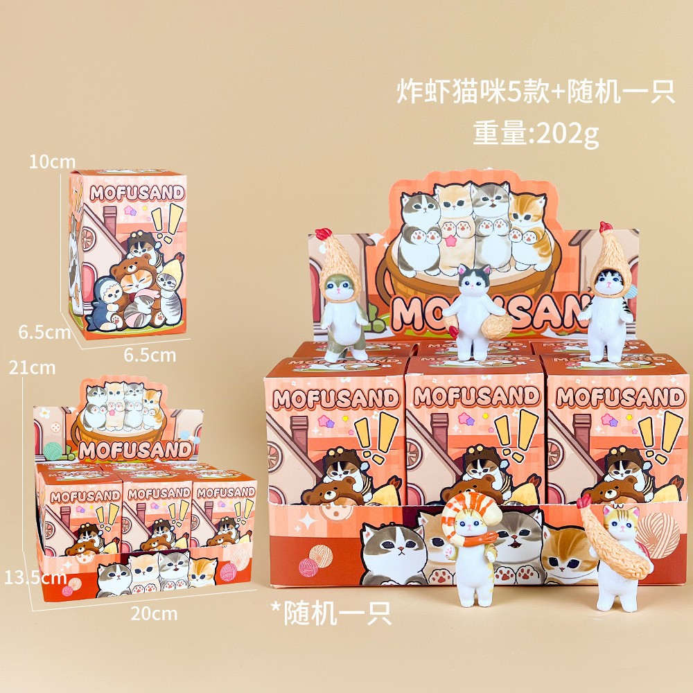 Mofusand Serie 6 stuks Cartoon - Model Kit Japanese recensie en prijs