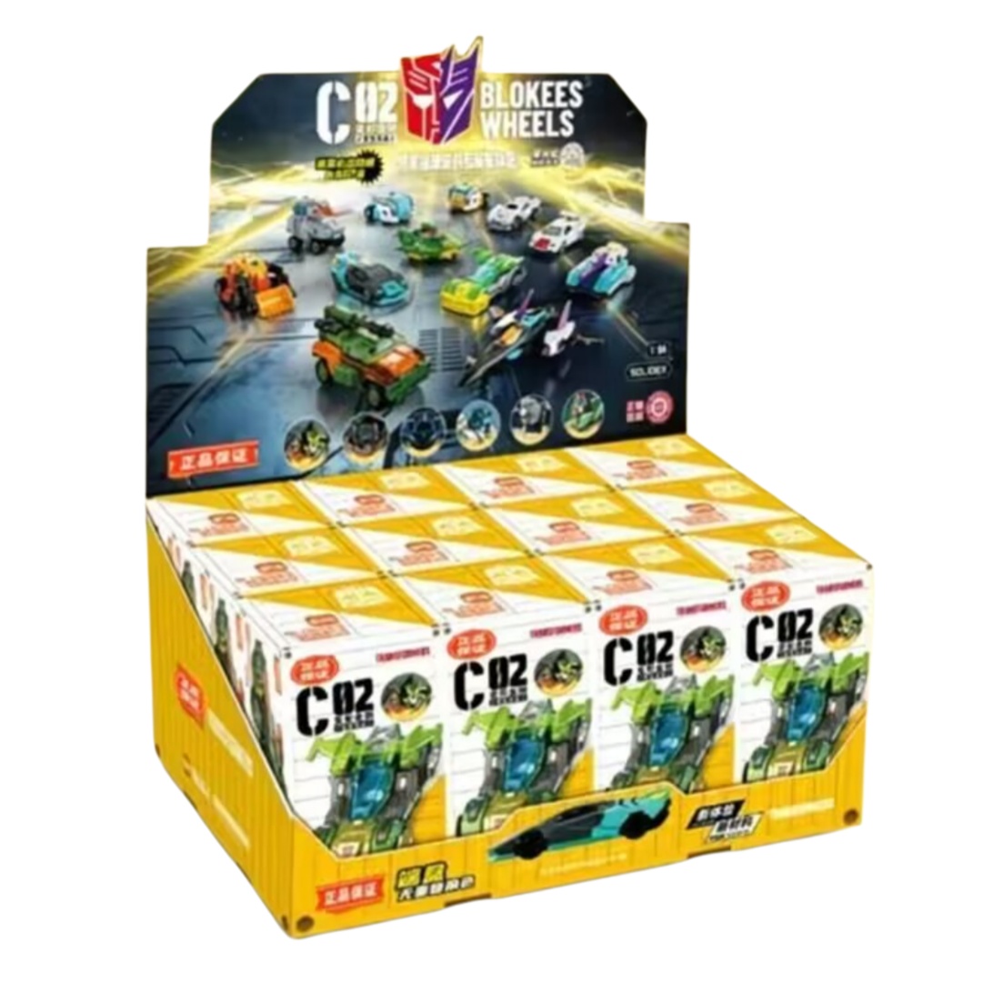 Nieuwe 1:64 Blokees Wheels Tra - Model Kit Action Figure recensie en prijs