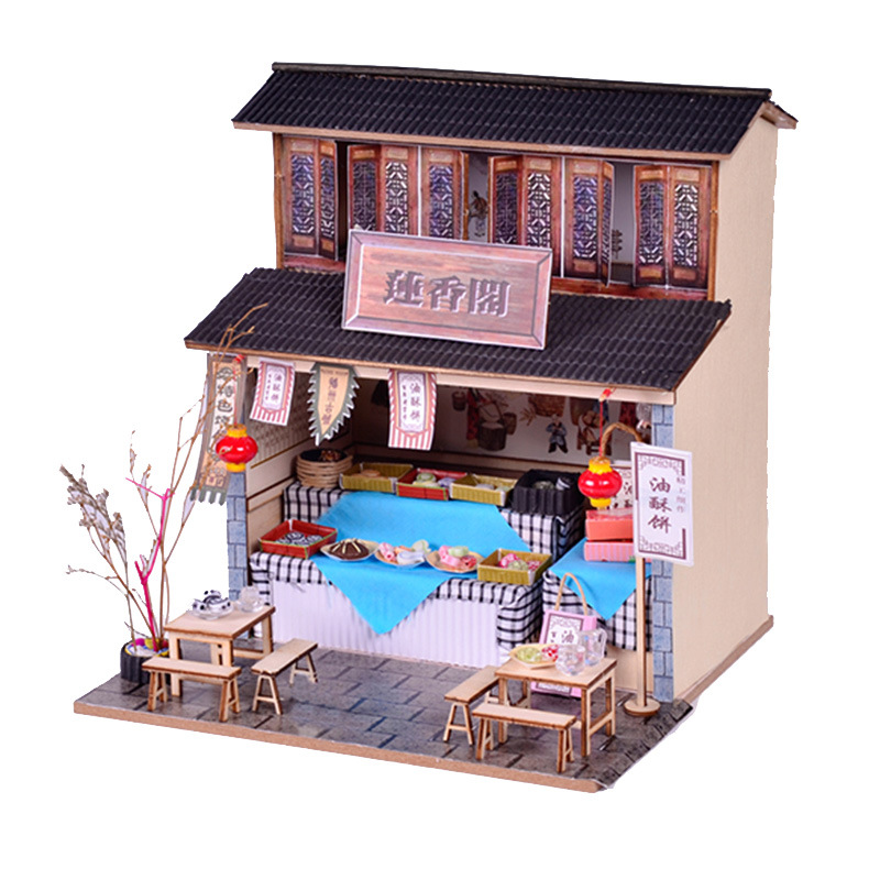 DIY-miniatuurhuis in Japanse s - Model Kit Japanese recensie en prijs