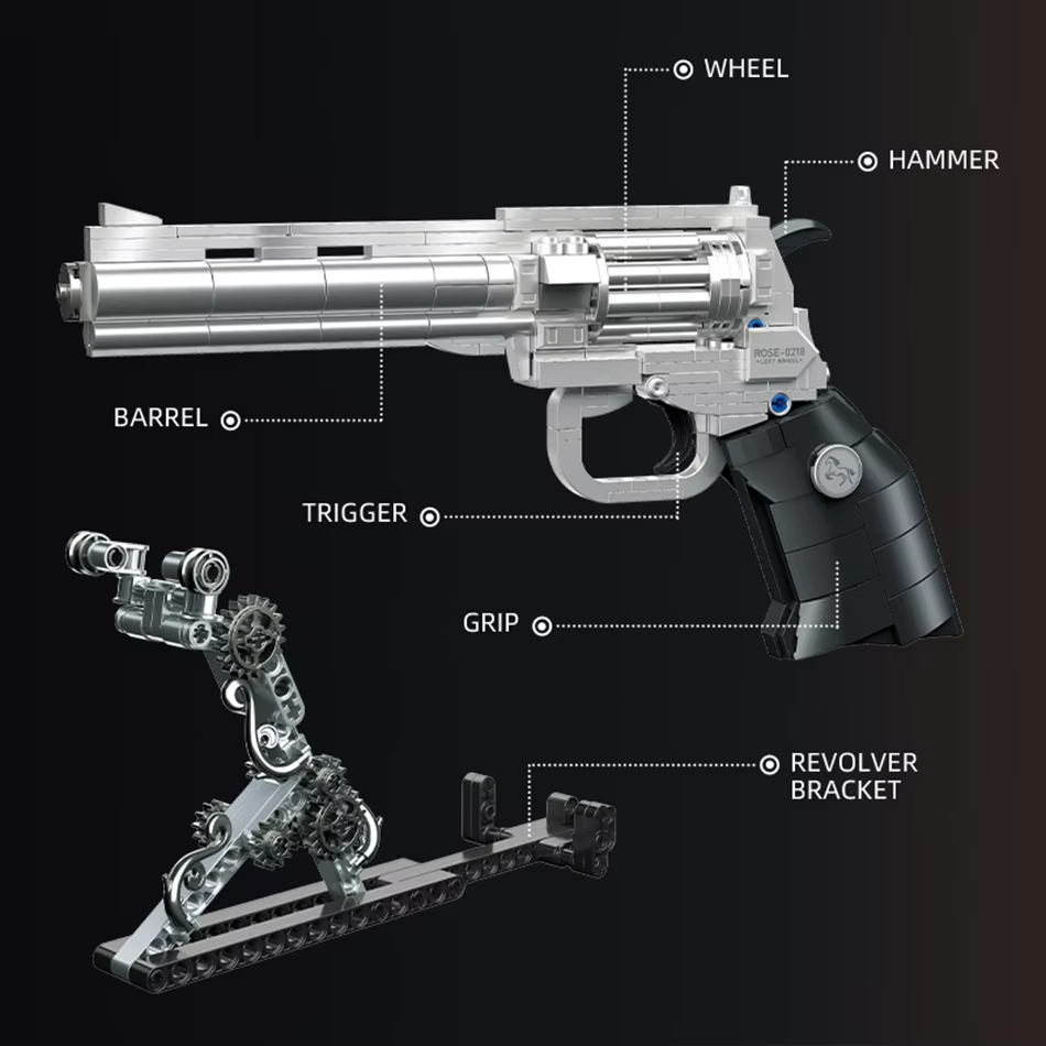 IN VOORRAAD Technische Mechani - Model Kit Revolver recensie en prijs