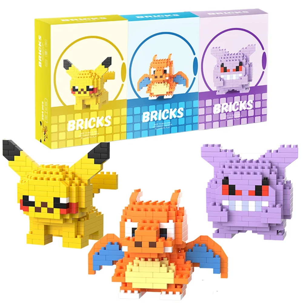Pokemon Micro Bouwstenen Pikac - Model Kit Lego recensie en prijs