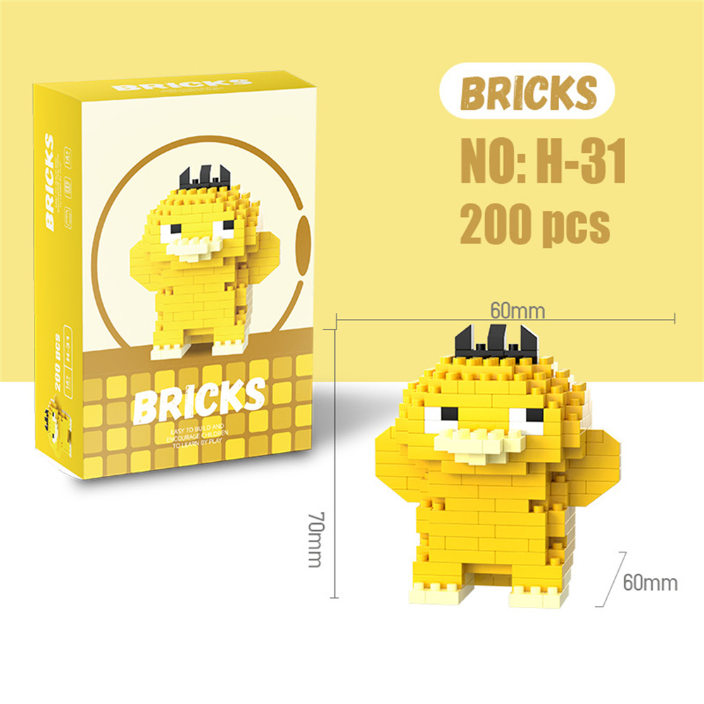 Pokemon Micro Bouwstenen Pikac - Model Kit Lego recensie en prijs