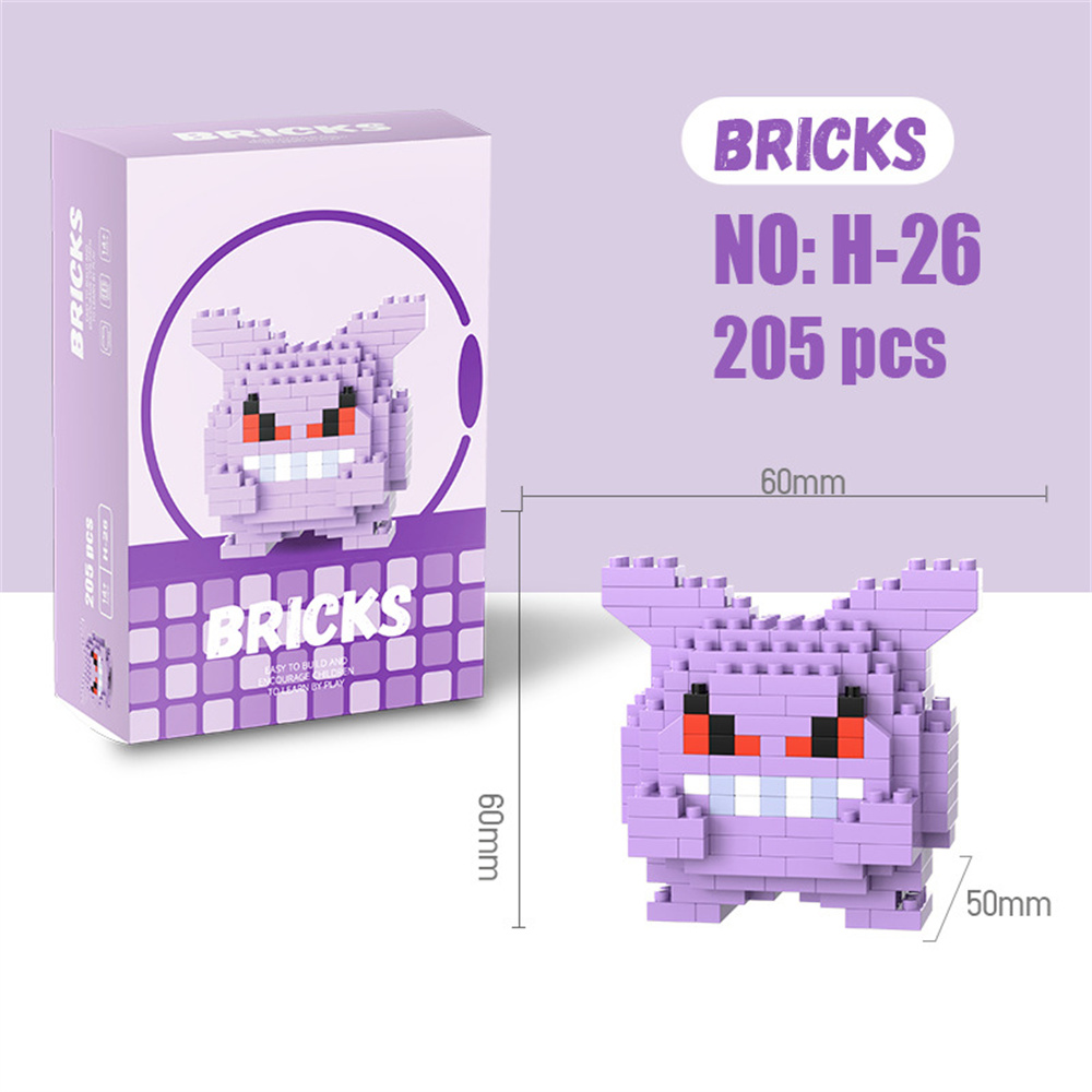 Pokemon Micro Bouwstenen Pikac - Model Kit Lego recensie en prijs