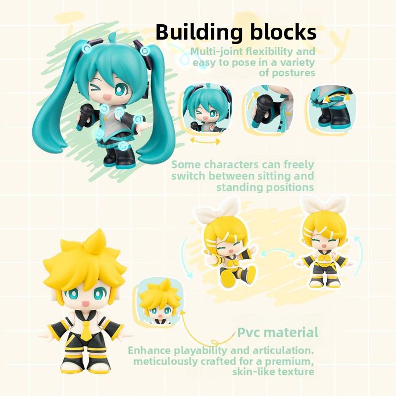 Nieuwe Blokees Hobbies Hatsune - Model Kit Hatsune Miku recensie en prijs