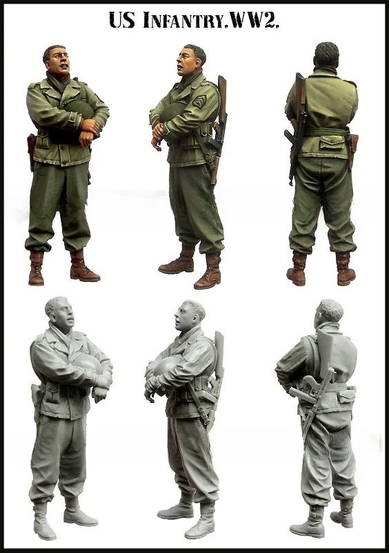 1/35 Schaal US Army Infantry W - Model Kit Ww2 recensie en prijs
