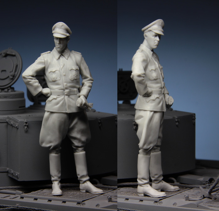 1:35 harskit-officier in Koers - Model Kit Ww2 recensie en prijs