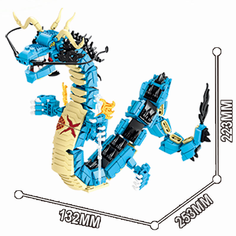 8in1 One Piece Bouwstenen Blue - Model Kit Lego recensie en prijs