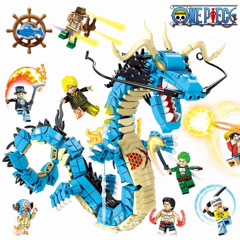 8in1 One Piece Bouwstenen Blue - Model Kit Lego recensie en prijs