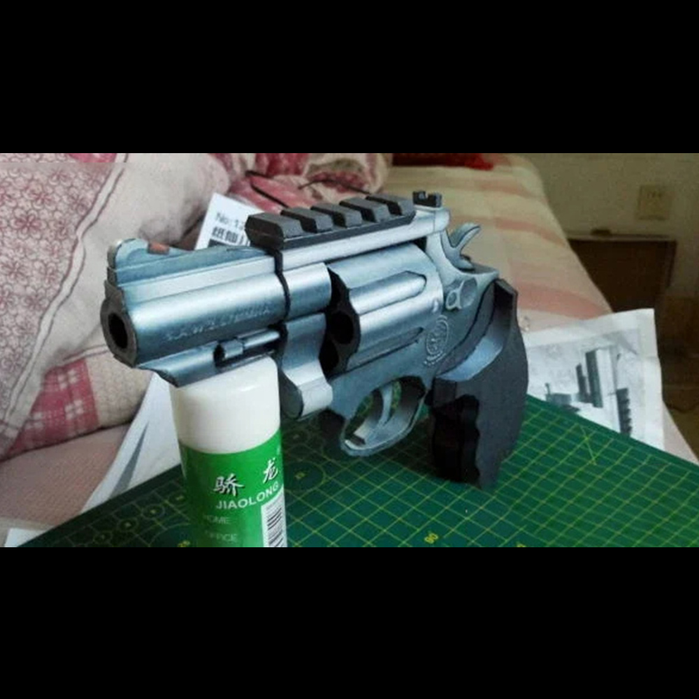 1:1 3d M66 Revolver Papier Mod - Model Kit Revolver recensie en prijs