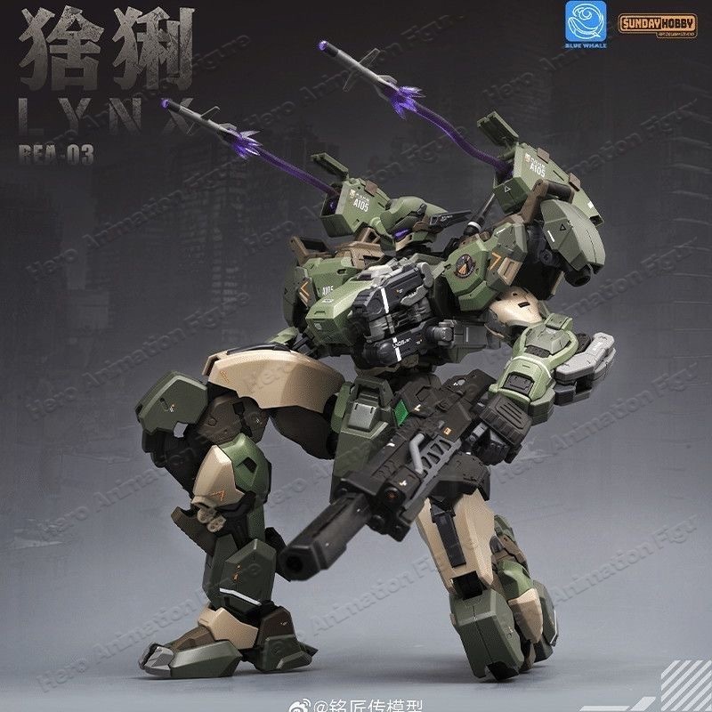 1/100 REA-03 Lynx Assemblagemo - Model Kit Lynx recensie en prijs