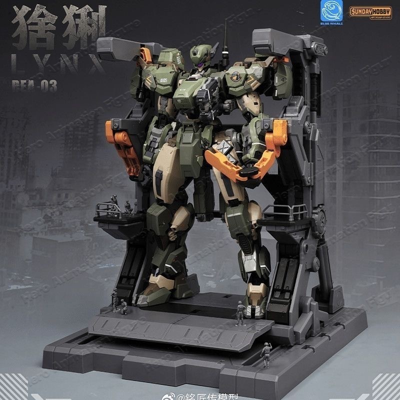 1/100 REA-03 Lynx Assemblagemo - Model Kit Lynx recensie en prijs