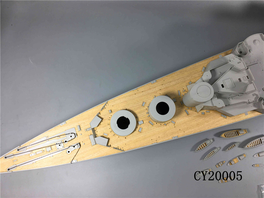 1/200 Schaal Houten Dek Voor T - Model Kit Battleship recensie en prijs